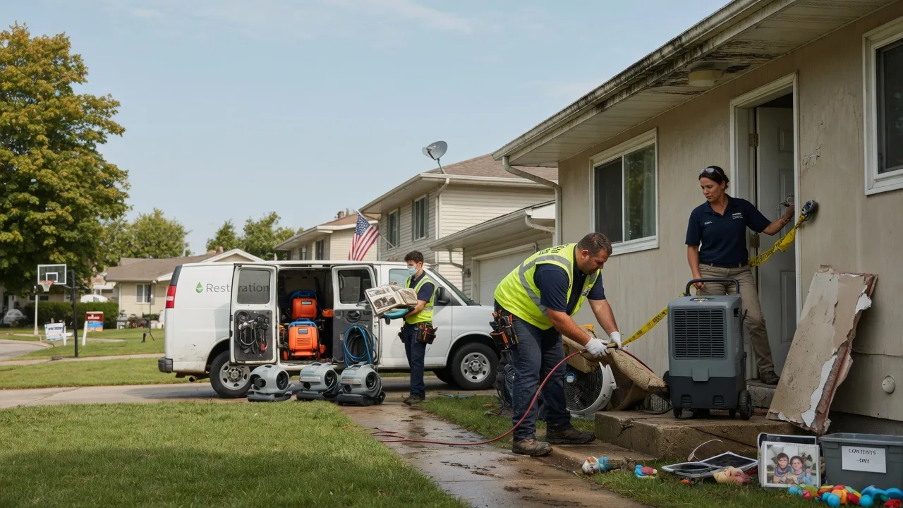 Water Damage Restoration in Greenfield, WI near me